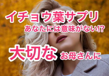 イチョウ葉サプリのサムネイル